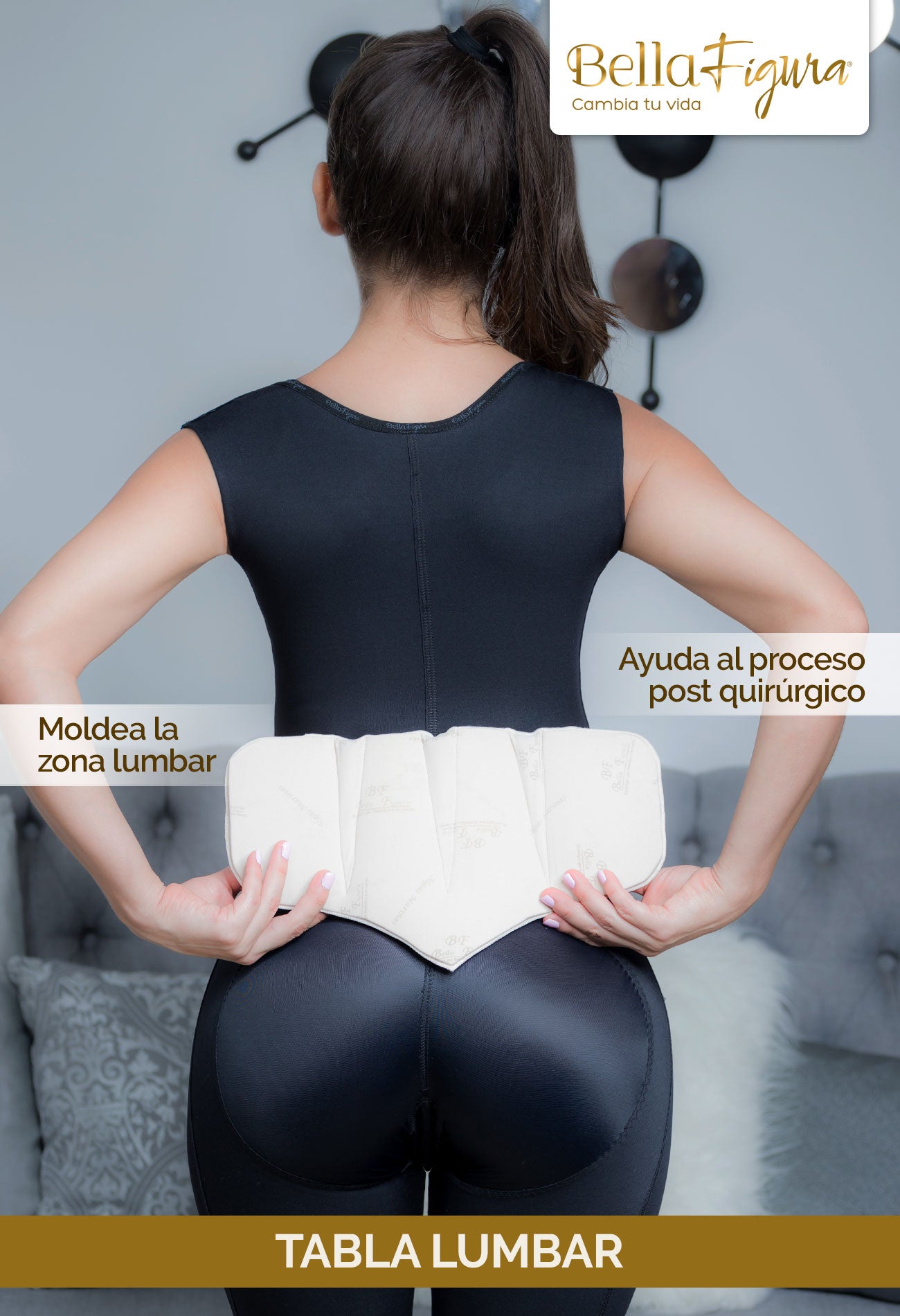 FAJA LUMBAR 33X19CM